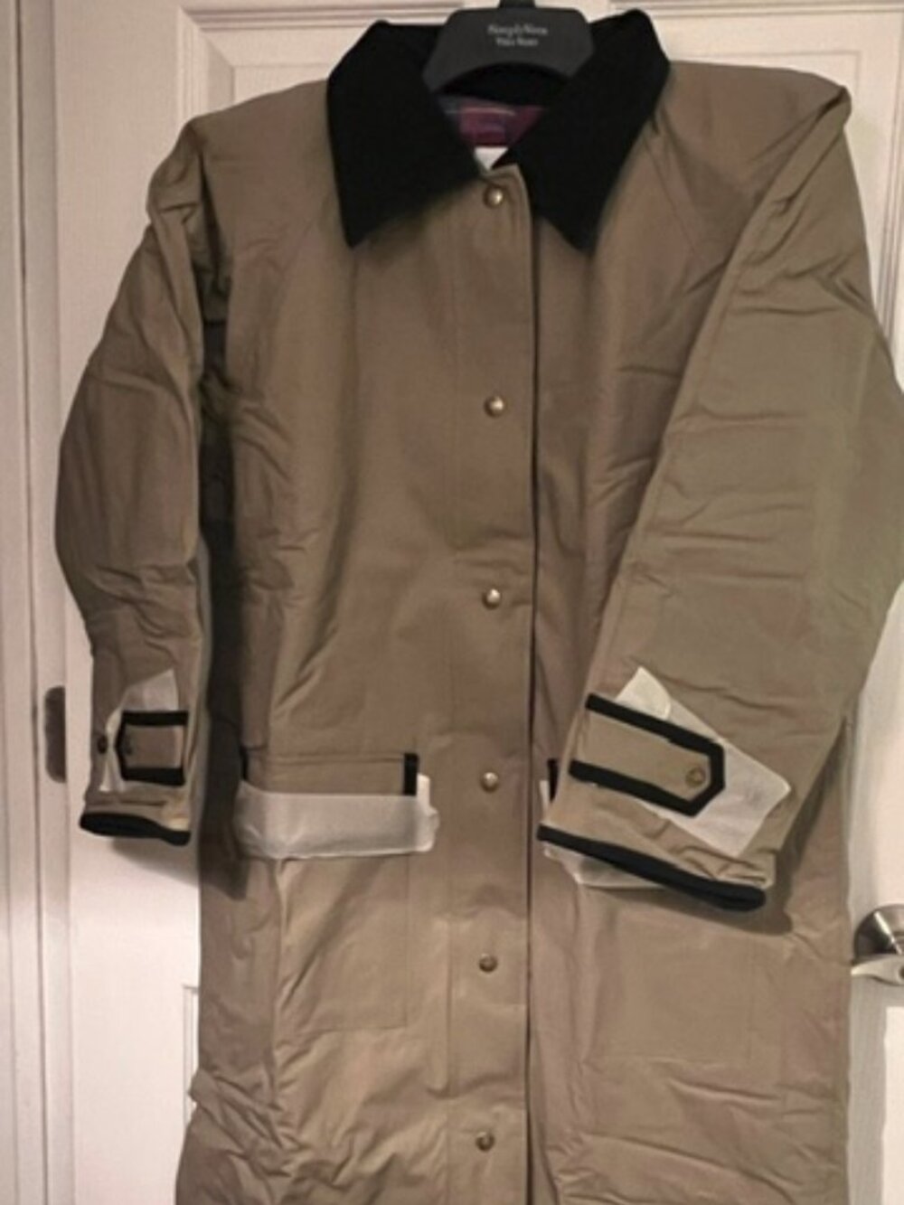All Weather Slicker Coat - NWT